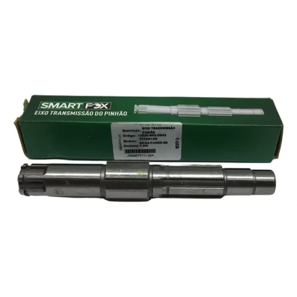 EIXO TRANSMISSAO PINHAO CG 125 95-99/TODAY 125 89-94/TITAN 125 KS-ES-KSE 00-04/FAN 125 05-08 - SMARTFOX